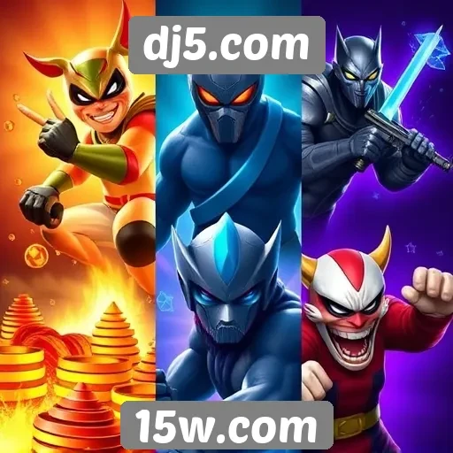 Comparativo de jogos disponíveis em dj5 e concorrentes
